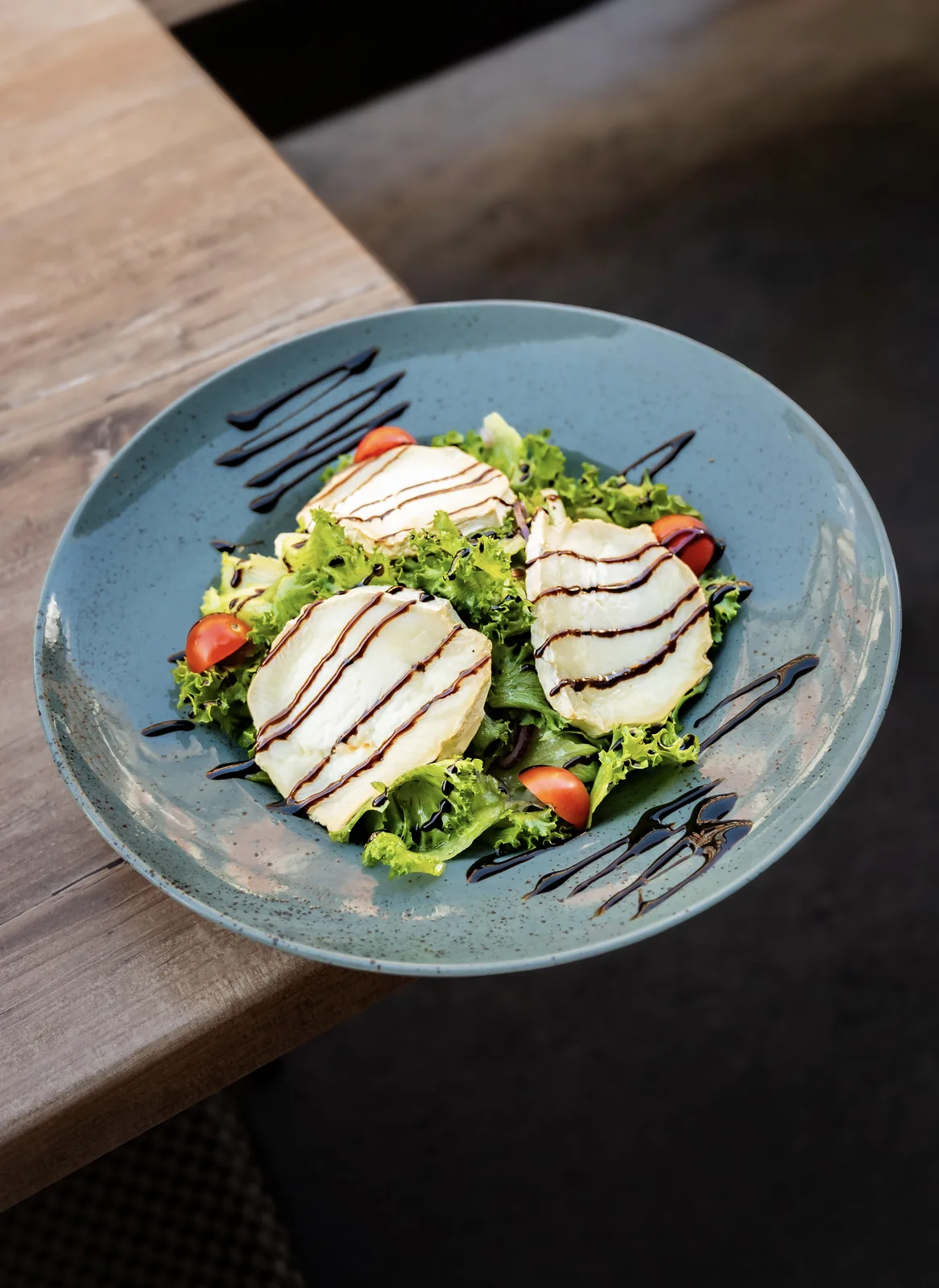 Getostsallad med balsamico